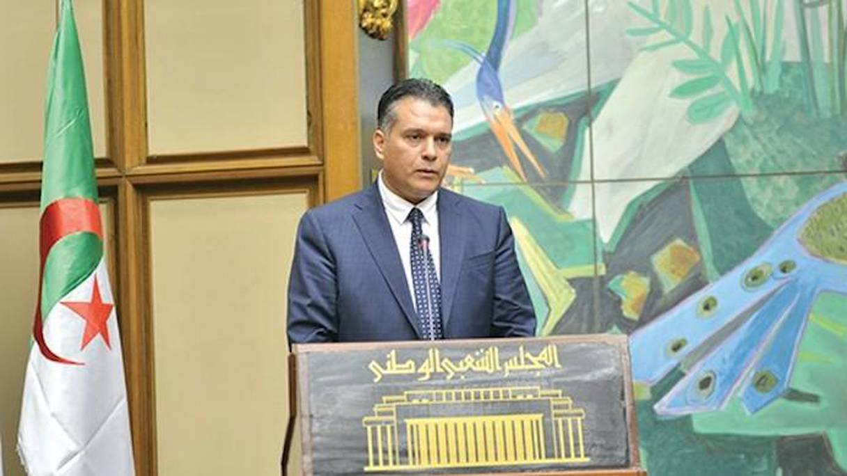 Mouad Bouchareb, nouveau président de l'Assemblée populaire nationale (APN) d'Algérie.