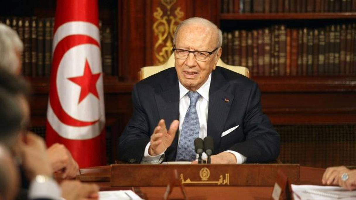 Le président tunisien Béji Caïd Essebsi. 