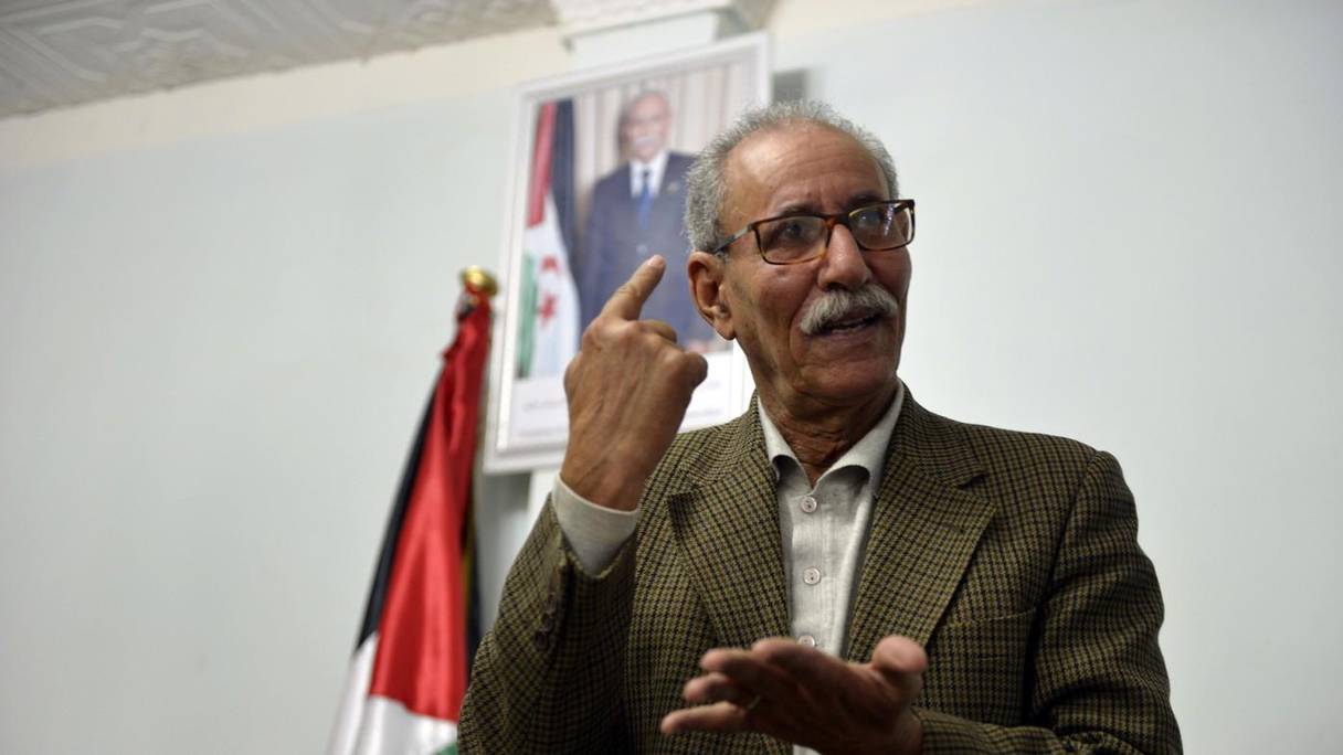 Brahim Ghali, le chef du mouvement indépendantiste du Polisario