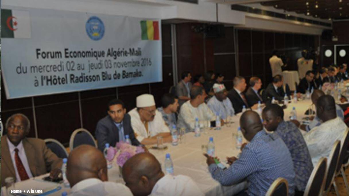 Le premier forum d'affaires Maliano-Algérien