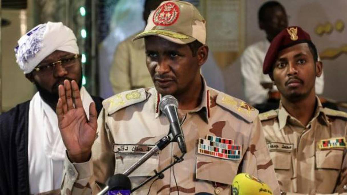 Mohammed Hamdane Daglo, numéro 2 du régime soudanais. 