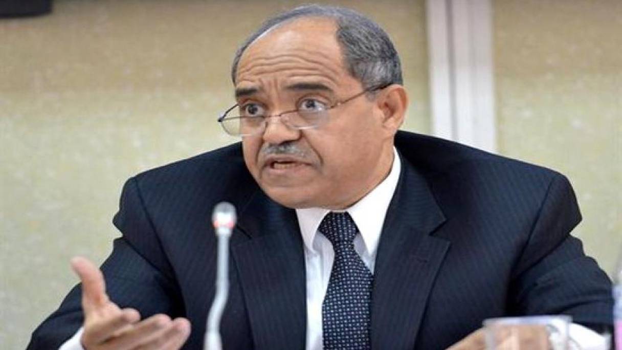 Mohamed Laksaci, ex-gouverneur de la Banque d'Algérie. 