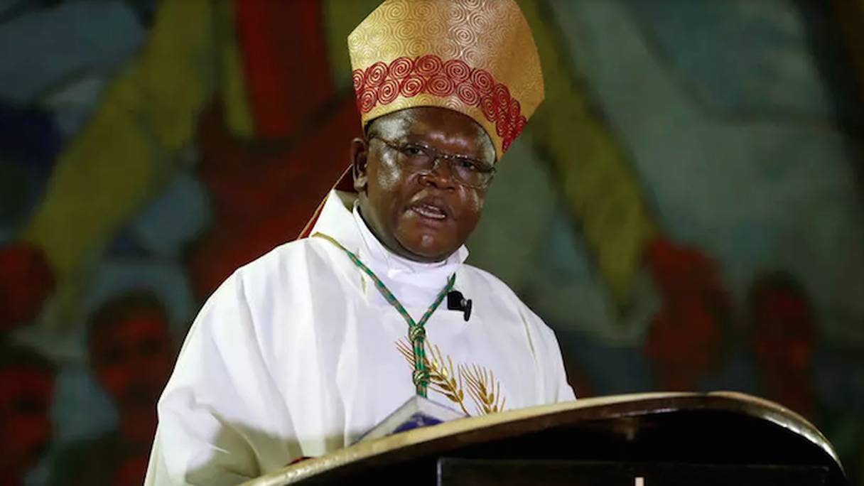Le cardinal Fridolin Ambongo, archevêque de Kinshasa.