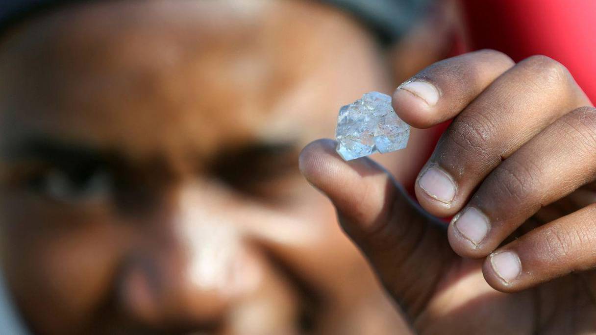 Ces pierres trouvées dans le Kuwazulu Natal ont toute l'apparence du diamant. 