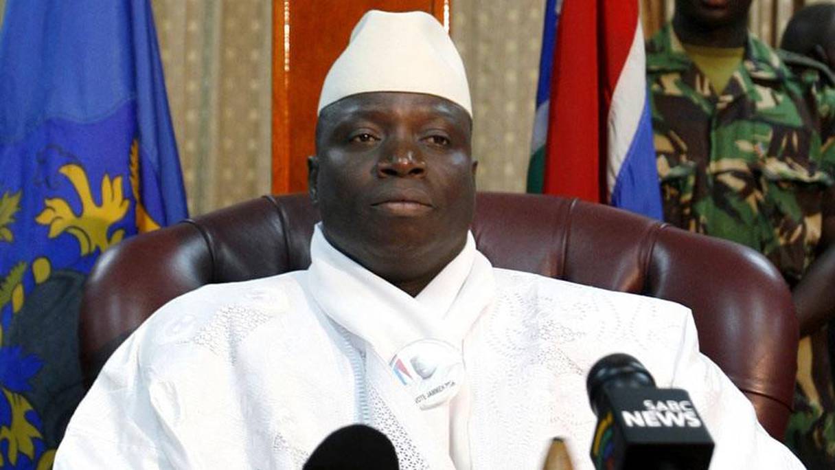 Yahya Jammeh, l'homme qui contrôle tout en Gambie. 
