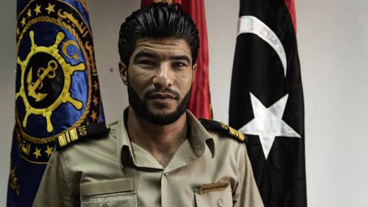 Abd al-Rahman al-Milad, alias al-Bidja, un ancien garde-côte libyen devenu un baron du trafic de migrants.