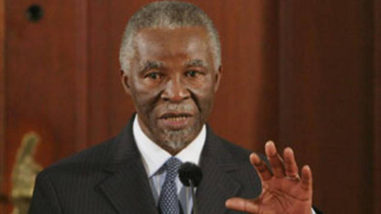 Thabo Mbeki, ex-président sud-africain.