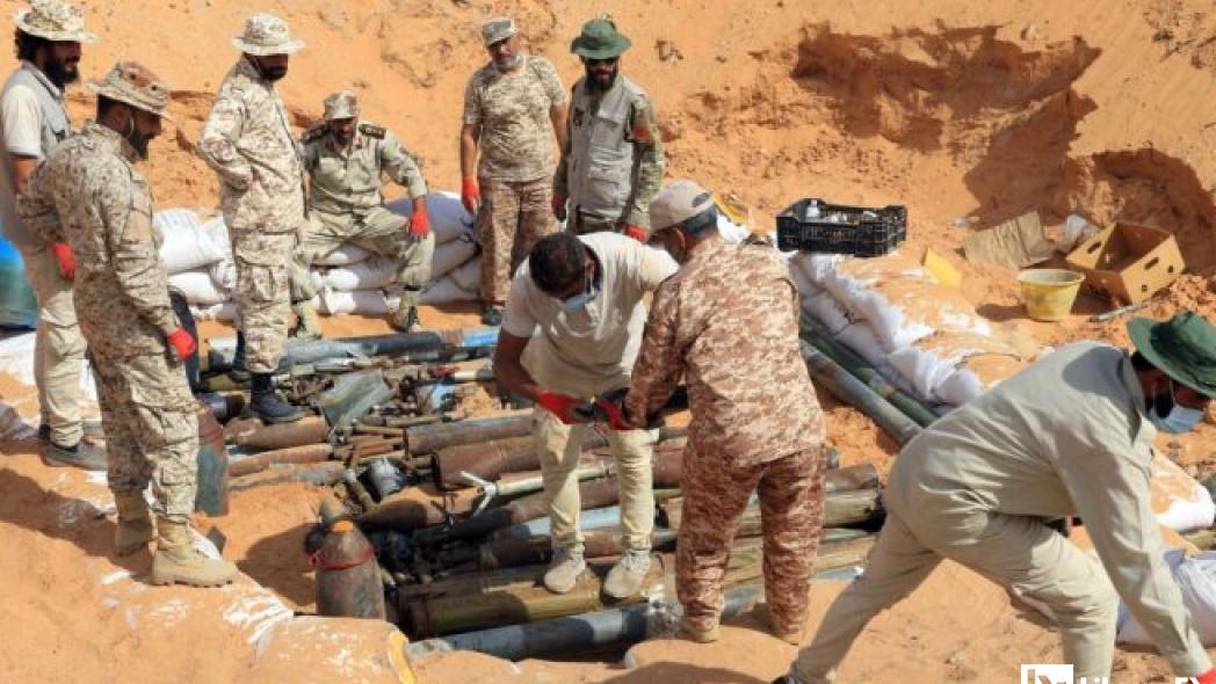 Plusieurs charniers ont été découverts en Libye. 