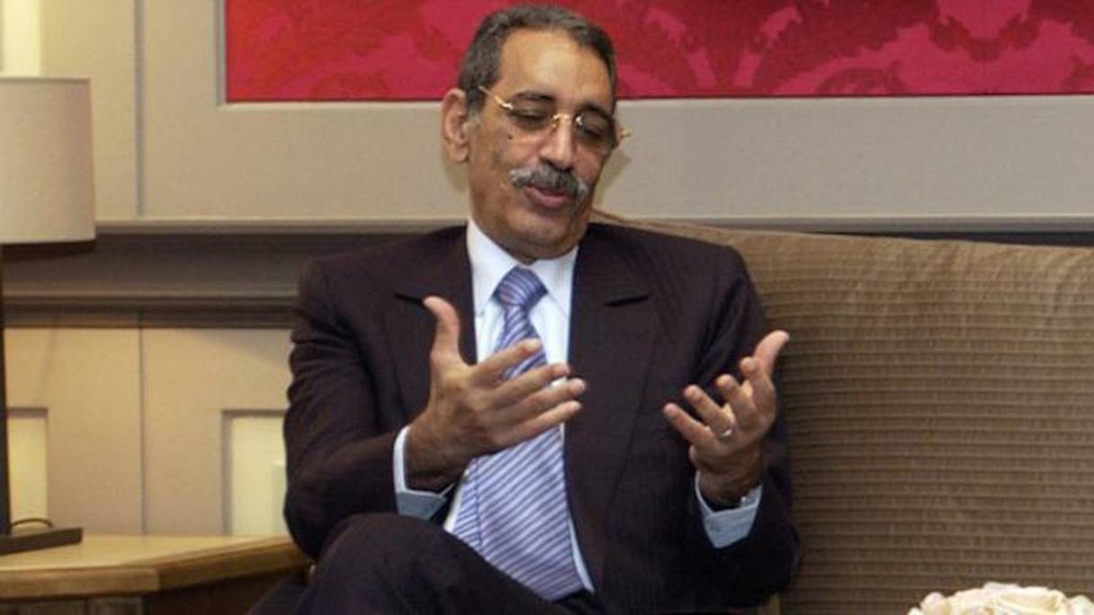 Ely ould Mohamed Vall, ancien président mauritanien. 