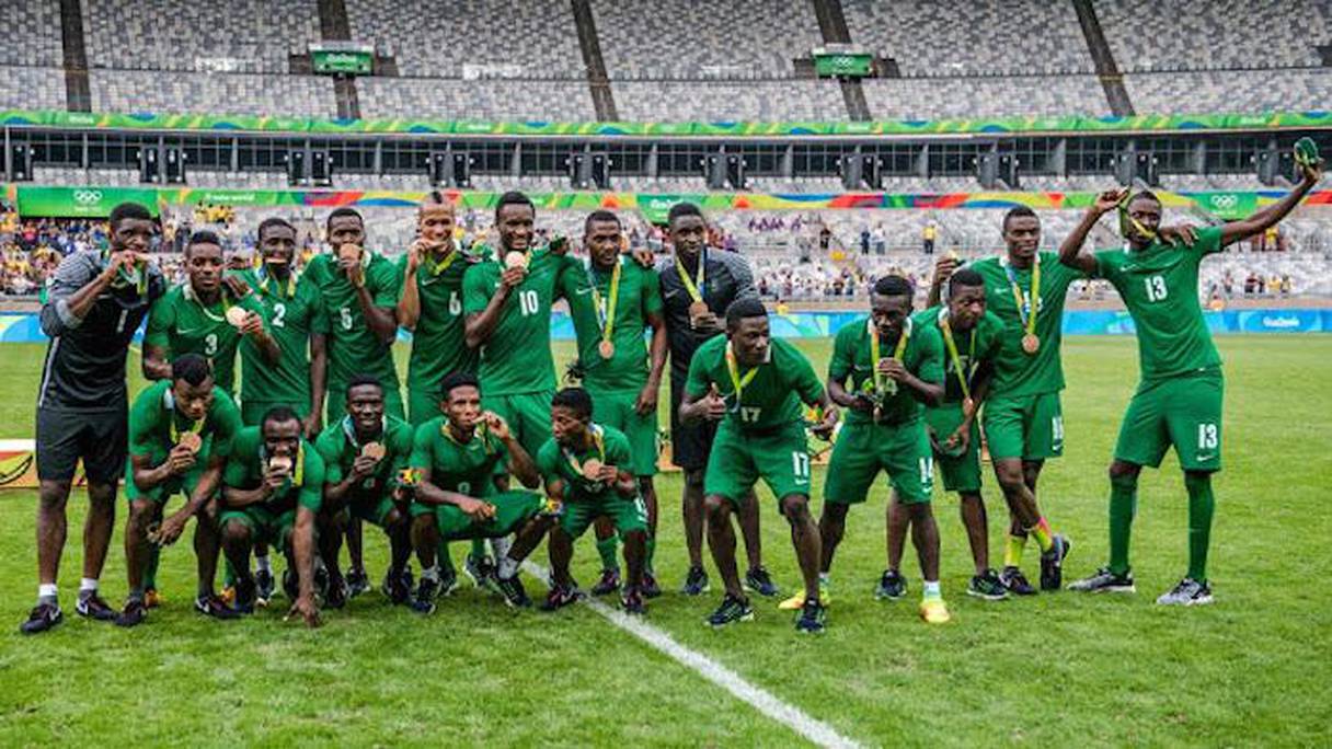 L'équipe du Nigéria.
