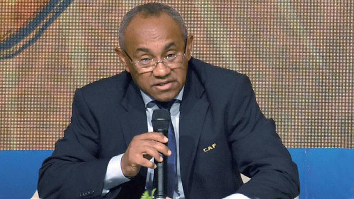 Ahmad Ahmad, président de la CAF.