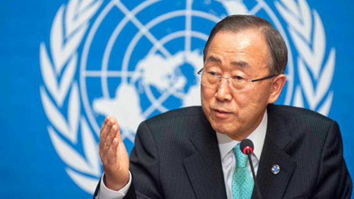 Ban Ki Moon, Secrétaire général de l'ONU.