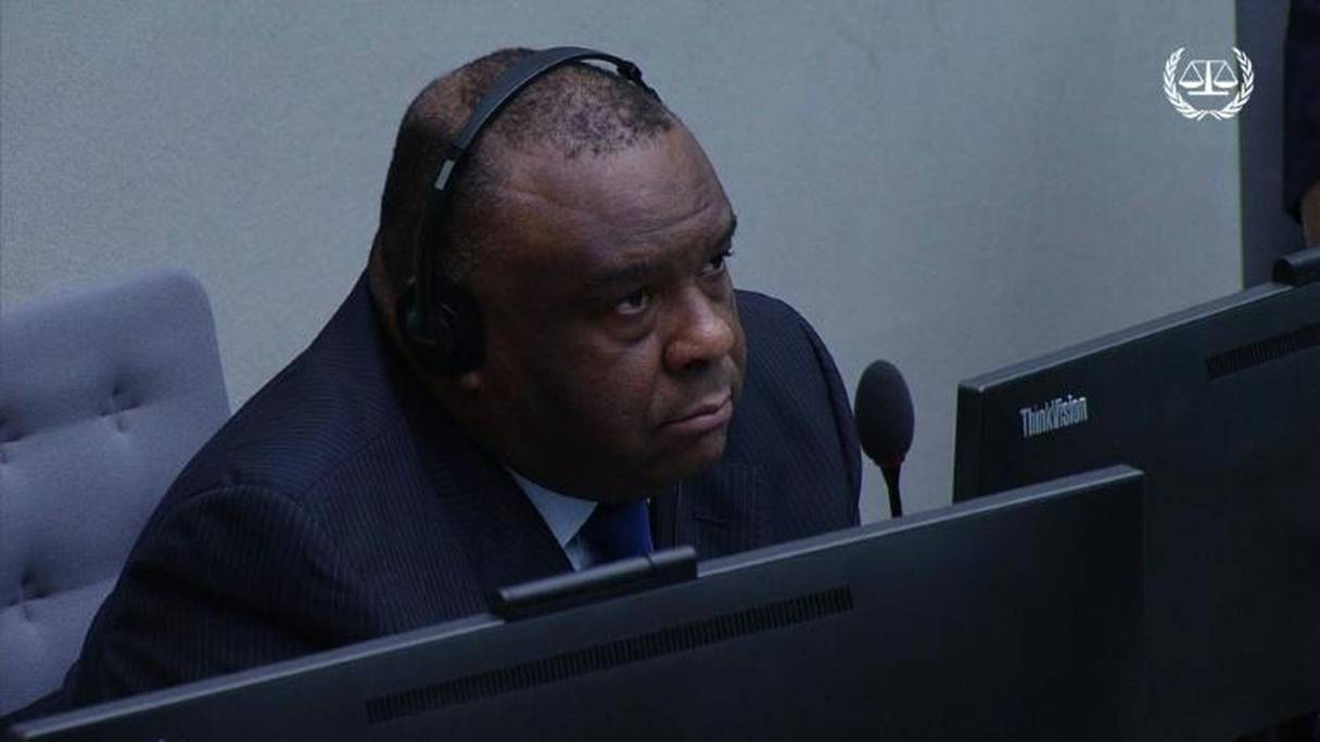L'ancien vice-président congolais Jean-Pierre Bemba à la Cour pénale internationale, à La Haye, le 21 juin 2016.