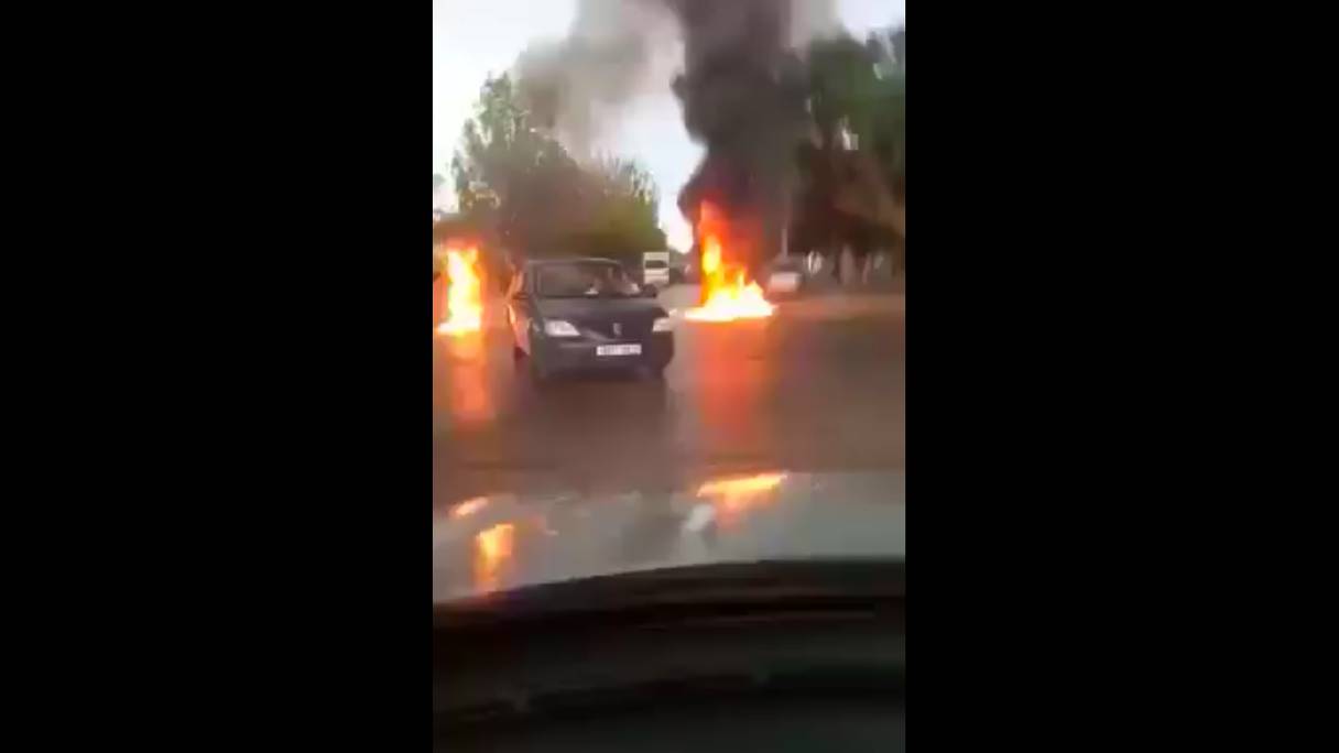 Un algérien s'est immolé par le feu à Dréan. 