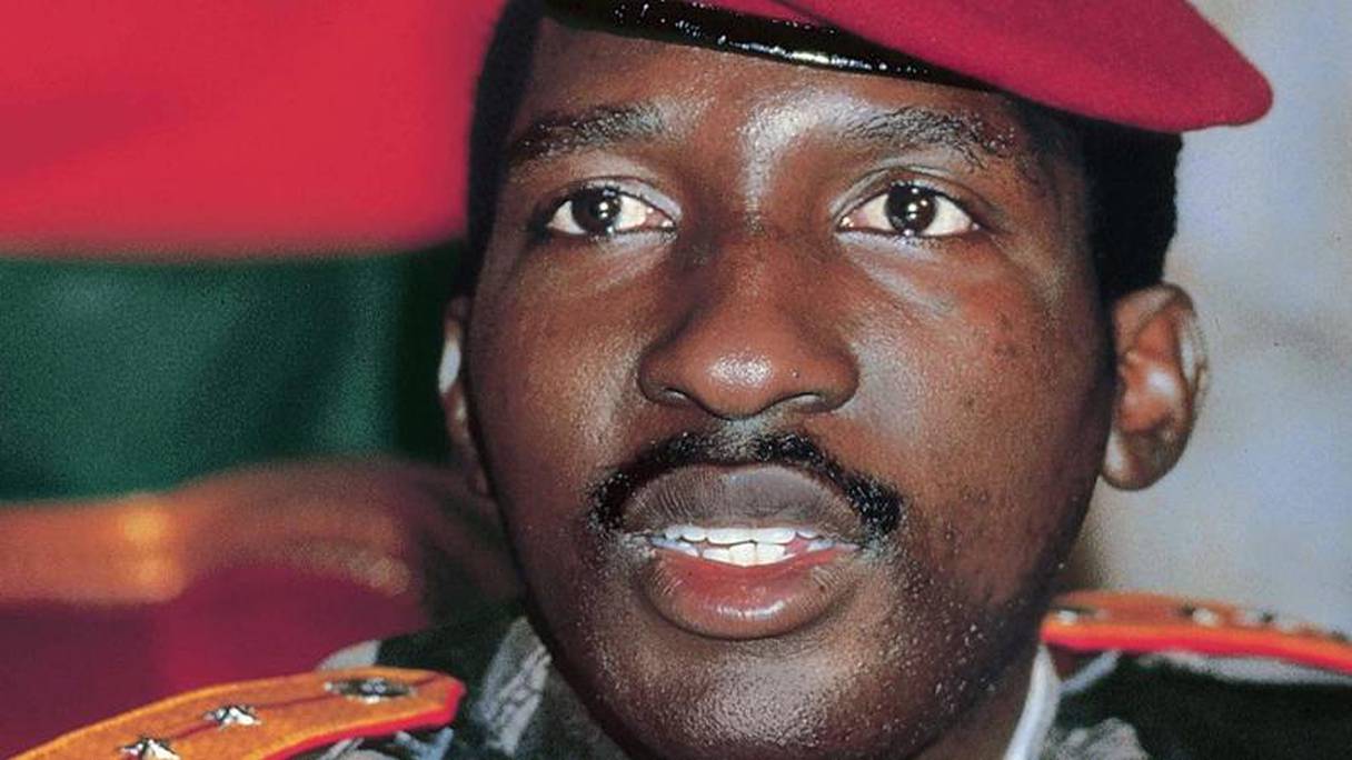 Thomas Sankara, ex-président du Burkina Faso. 