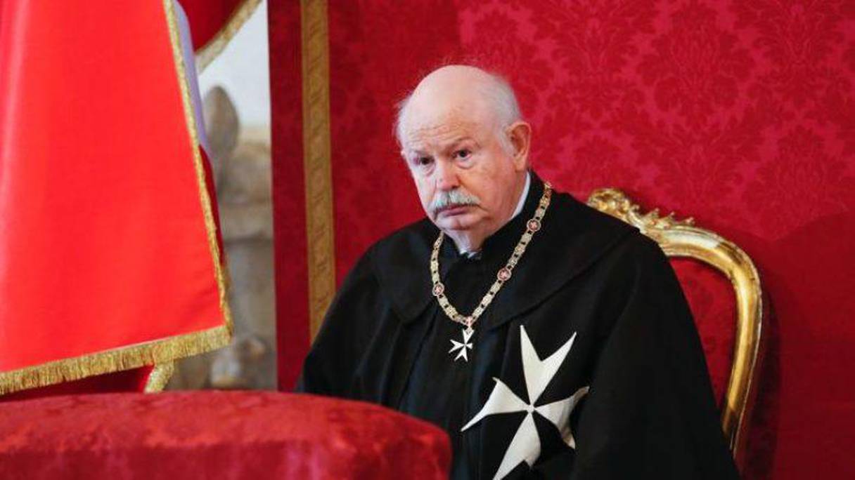 Le grand maître de l’Ordre souverain de Malte Fra’Giacomo Dalla Toree del Tempio di Sanguinetto.