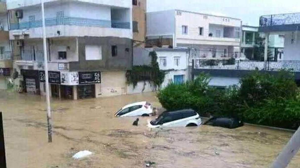 Inondations à Abidjan.