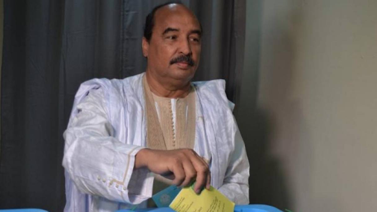 Mohamed ould Abdel Aziz, président de la Mauritanie.