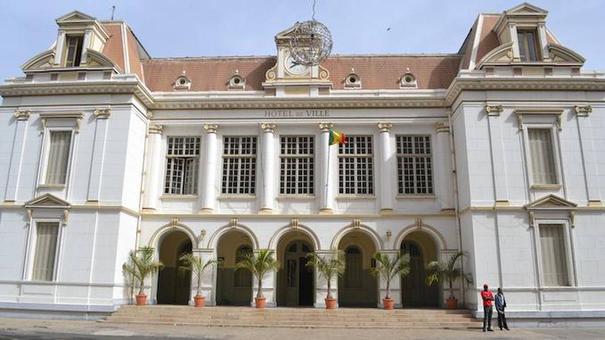 Hôtel de ville de Dakar. 