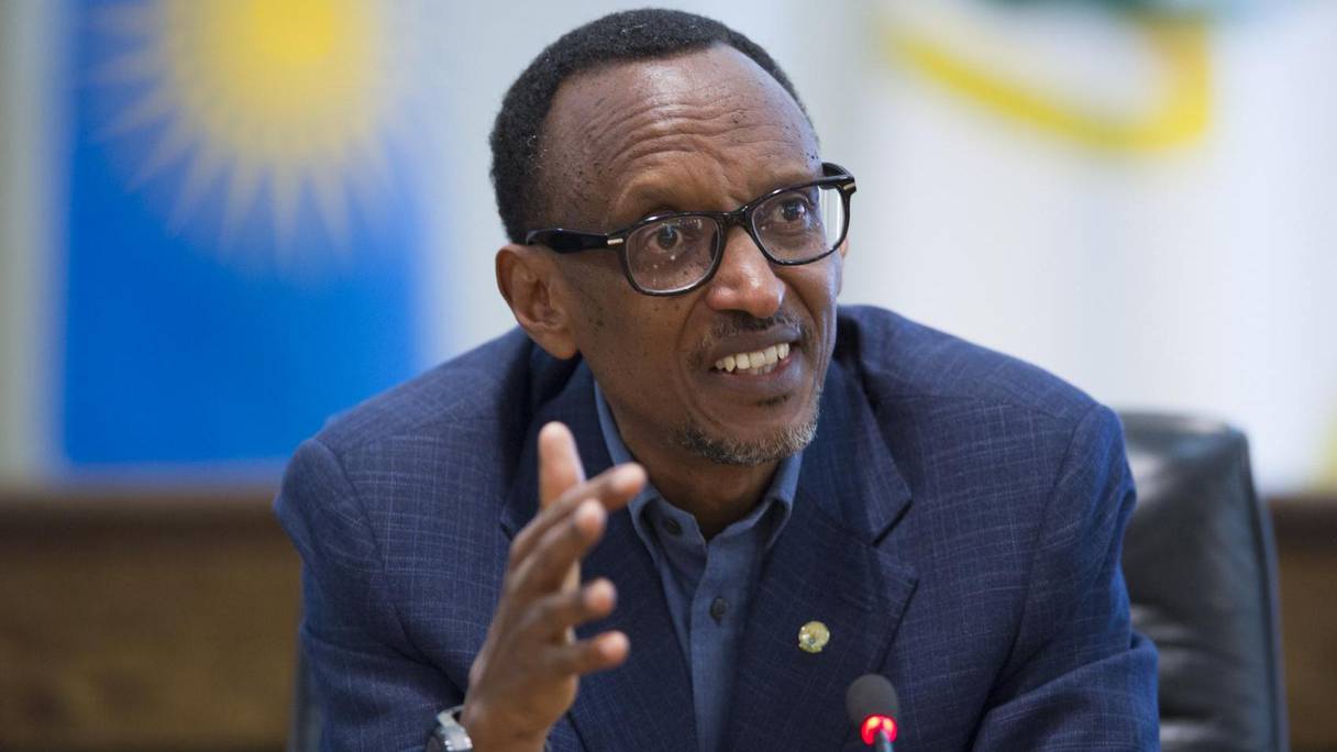Paul Kagamé, Président du Rwanda. 