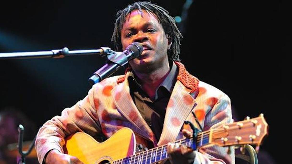 Baaba Maal, chanteur sénégalais.