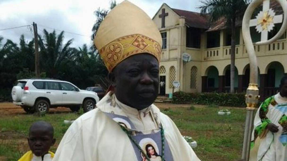 Mgr Dieudonné Bogmis, évêque du diocèse d’Eséka.