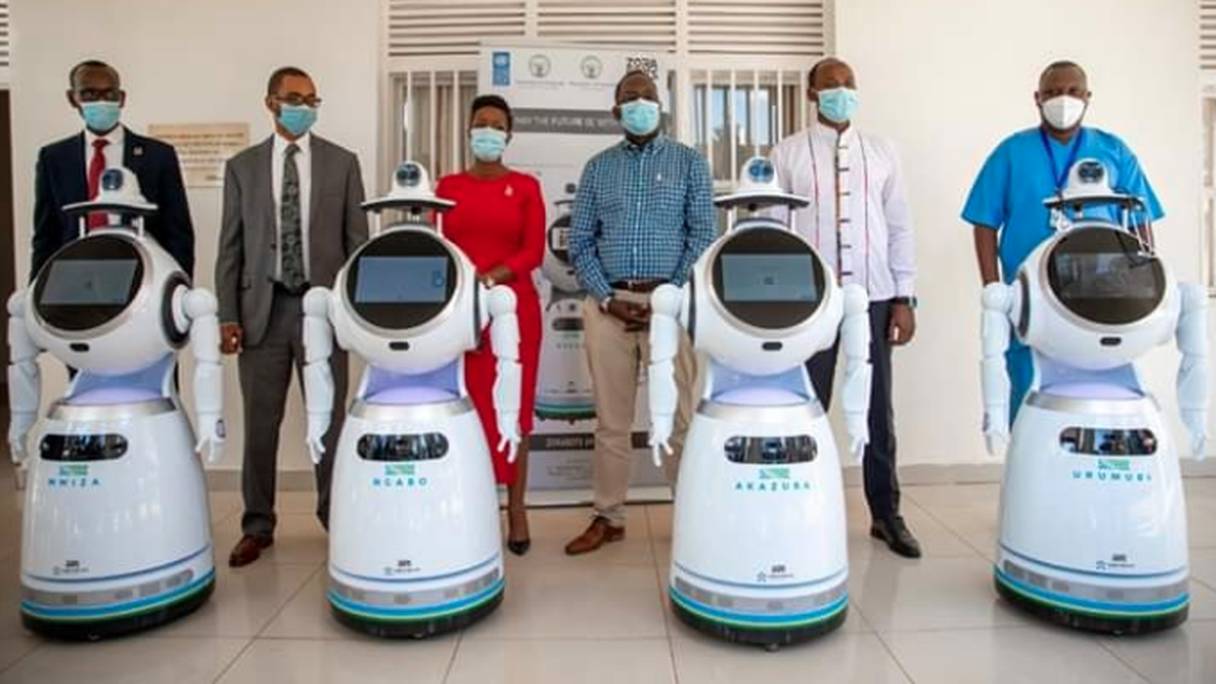 Le Rwanda déploie des robots médicaux contre le Covid-19.