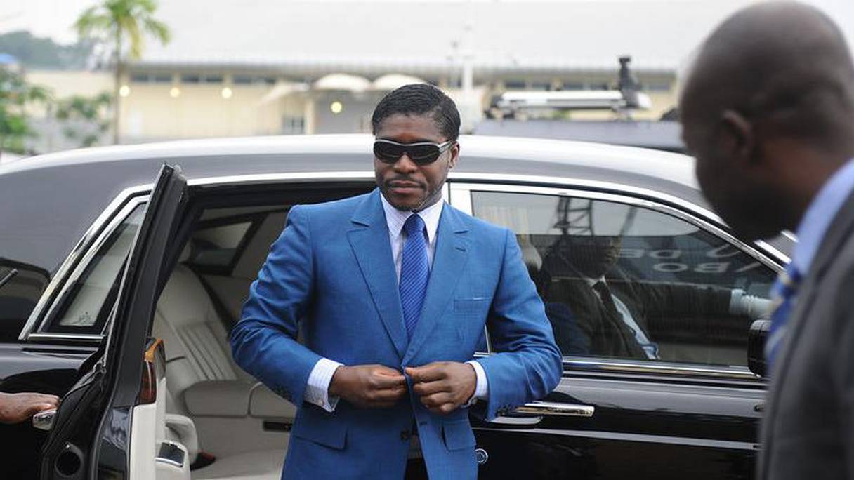 Teodorin Obliang Nguema, fils du président Teodoro Obiang Nguema et vice-président de Guinée équatoriale. 