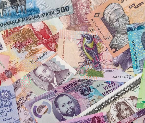 monnaies africaines, billets de banque