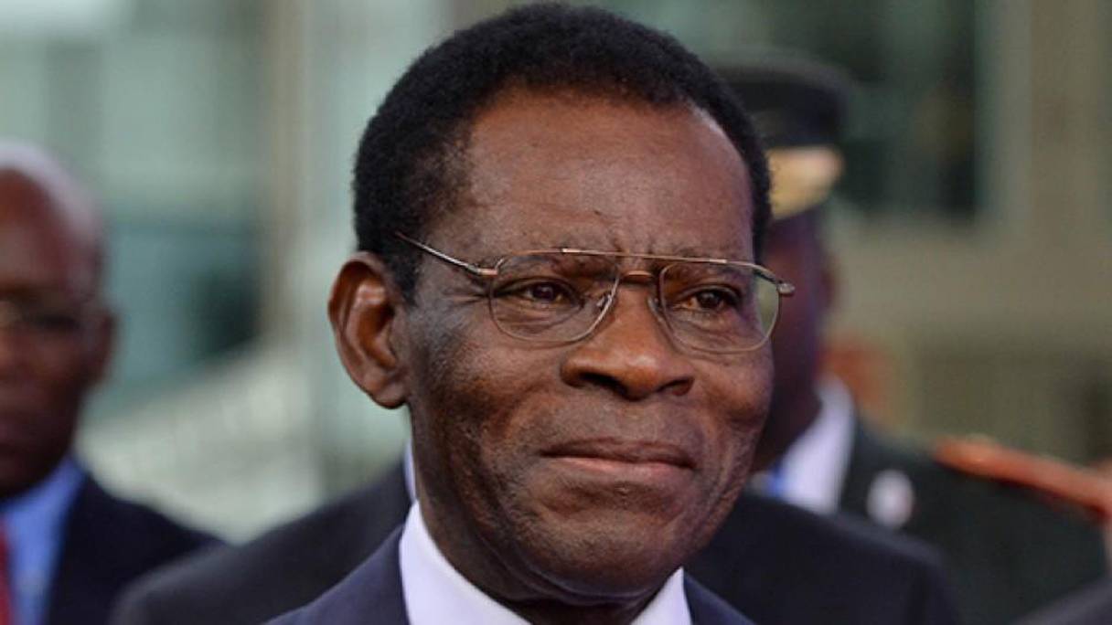 Teodoro Obiang Nguema, présudent de la Guinée équatoriale.
