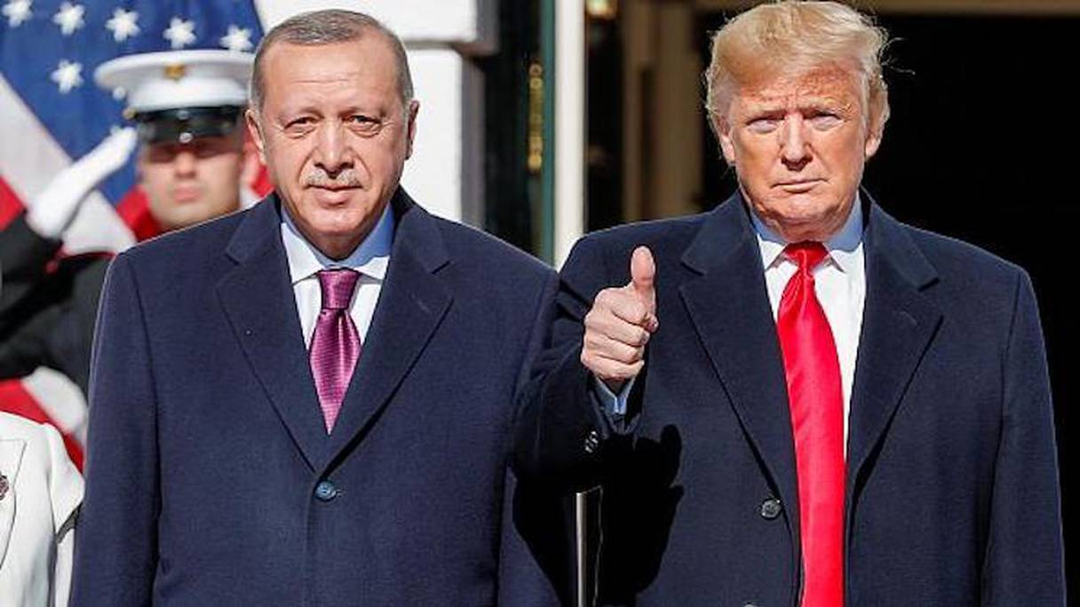 Recep Tayyip Erdogan de la Turquie et Donald Trump