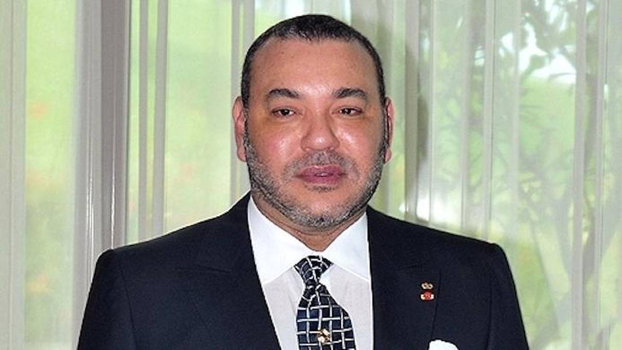 Mohammed VI, roi du Maroc. 