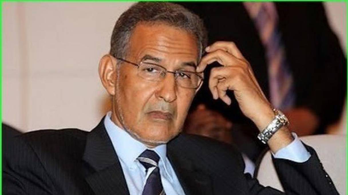 Ahmed ould Daddah, président du Rassemblement des forces démocratiques (RFD. 