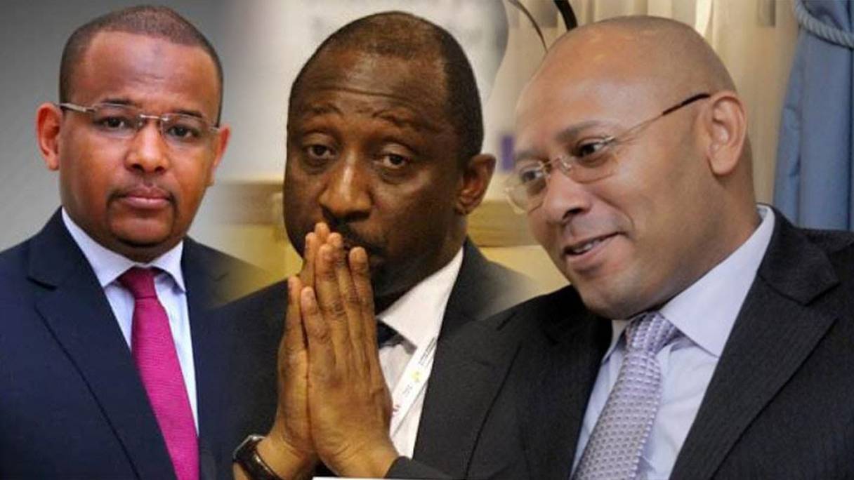 Les ex-ministres maliens Boubou Cissé, Tieman Hubert Coulibaly et Mamadou Igor Diarra