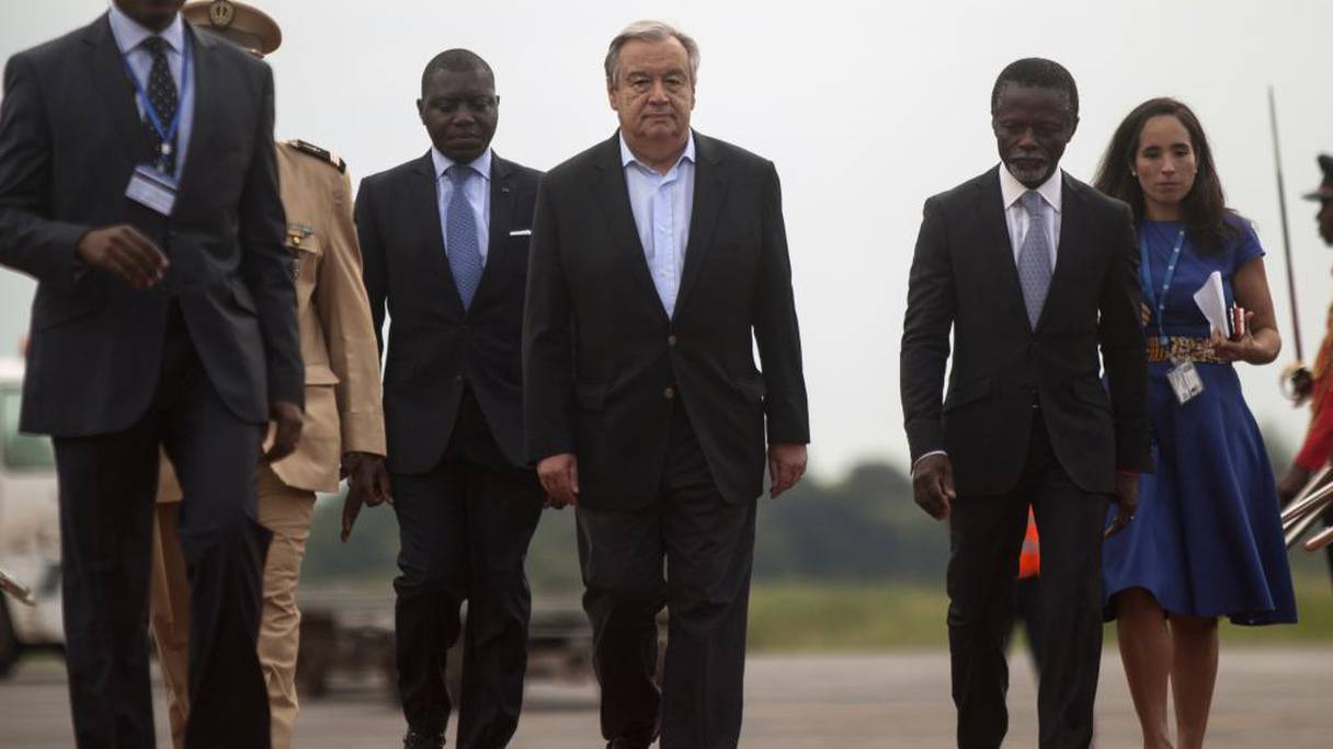 Antonio Guterres, "fier d'être le collègue des soldats de la paix", réussira-t-il à obtenir plus de troupes pour la Centrafrique? 
