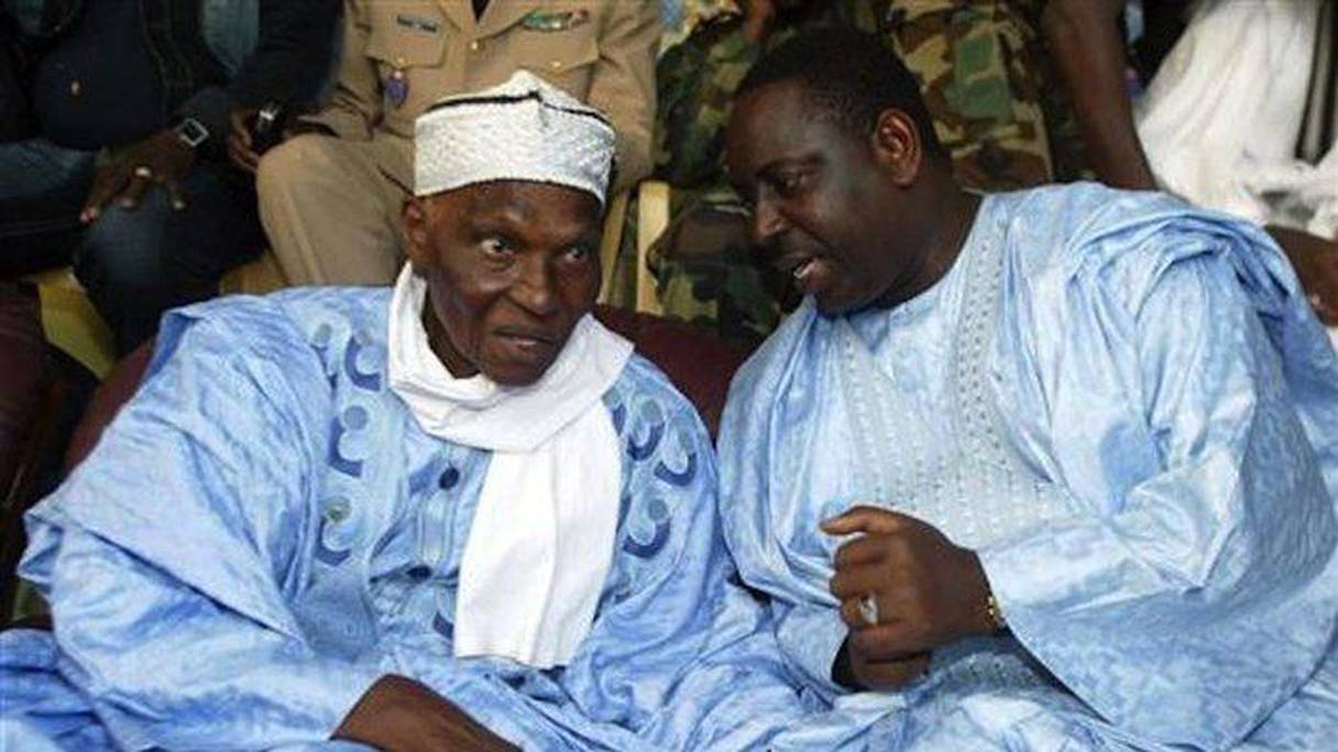 L'ancien président Abdoulaye Wade et son successeur Macky Sall