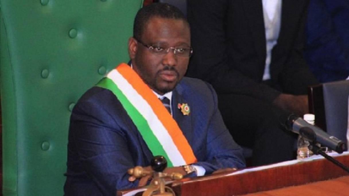 Guillaume Soro, Président du Parlement ivoirien. 