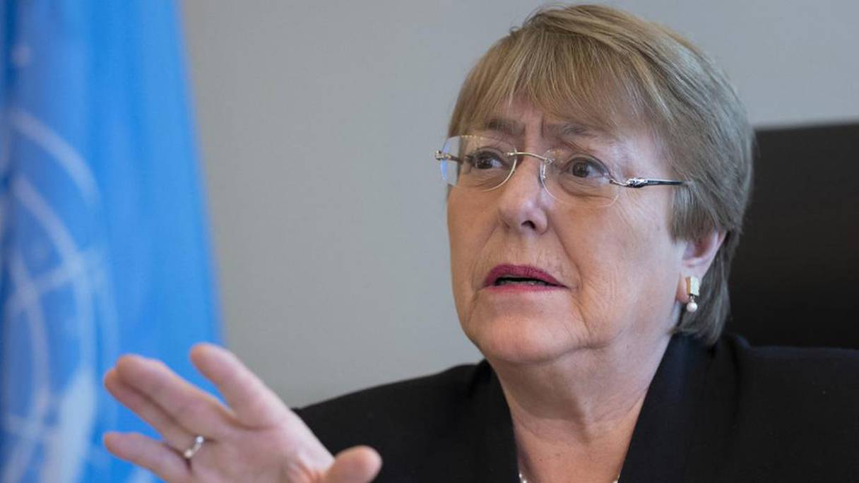 La Haute-Commissaire aux droits de l'homme Michelle Bachelet.