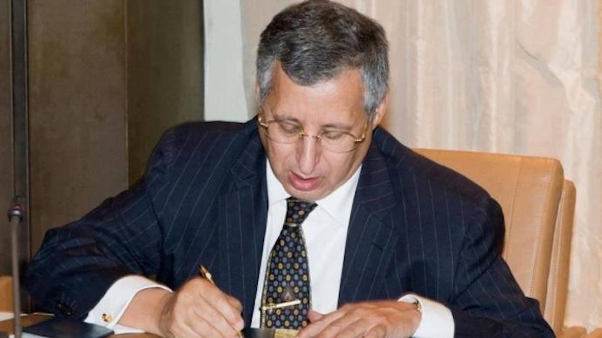 Mohamed Bouamatou, banquier et homme d'affaires mauritanien. 
