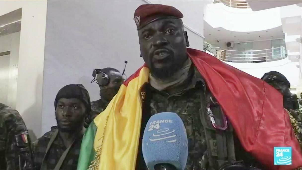 Le Colonel Mamady Doumbouya.