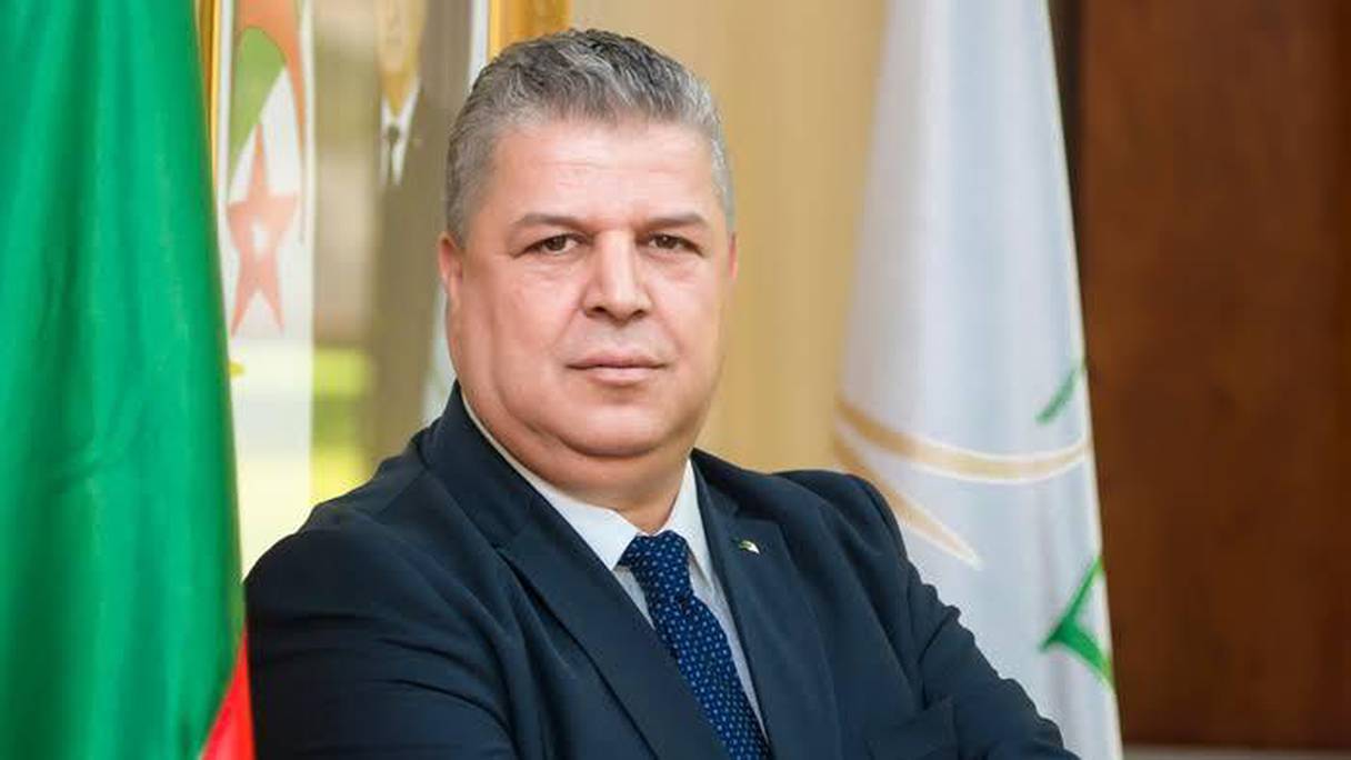 Charaf-Eddine Amara, président de la Fédération algérienne de Football (FAF).