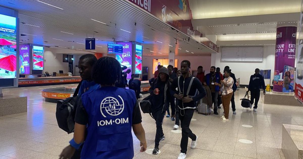 IOM is assisting the return of 161 Gambian migrants from Tunisia