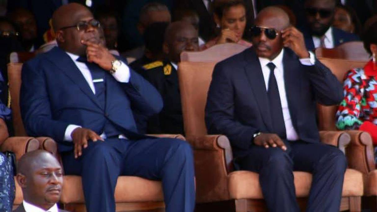 Divorce politique entre l'ex-président Joseph kabila et l'actuel président Félix Tshisekedi.