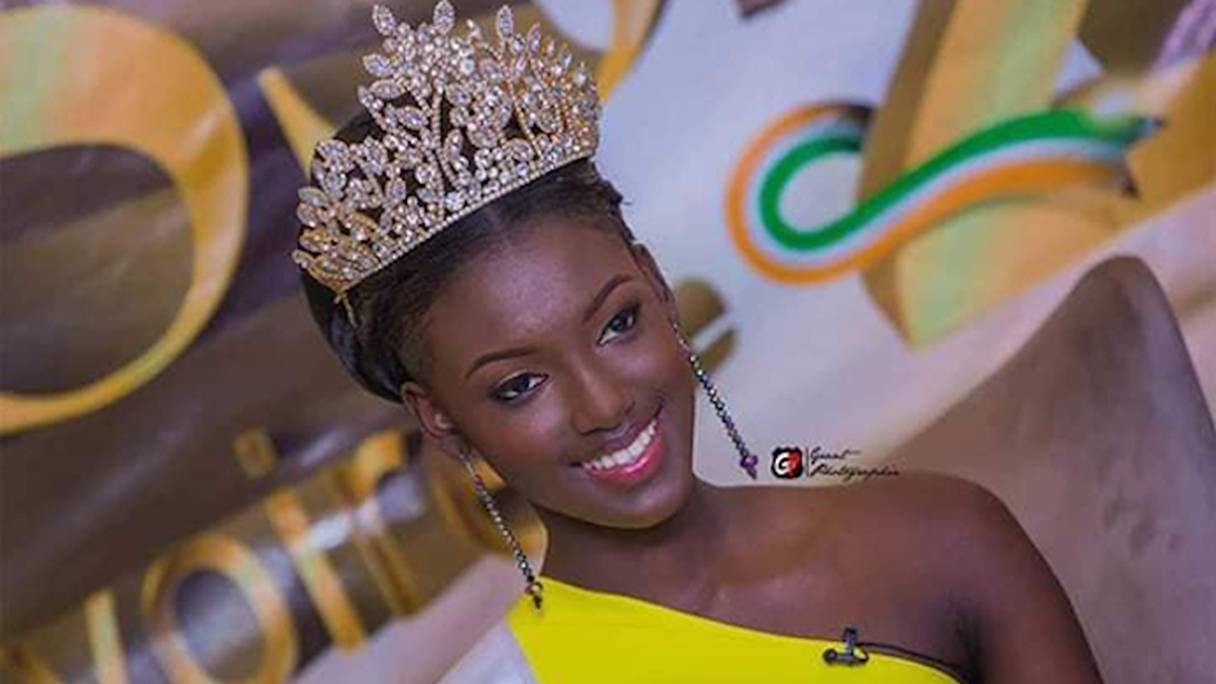 Tara Guèye, miss Côte d'Ivoire 2019.
