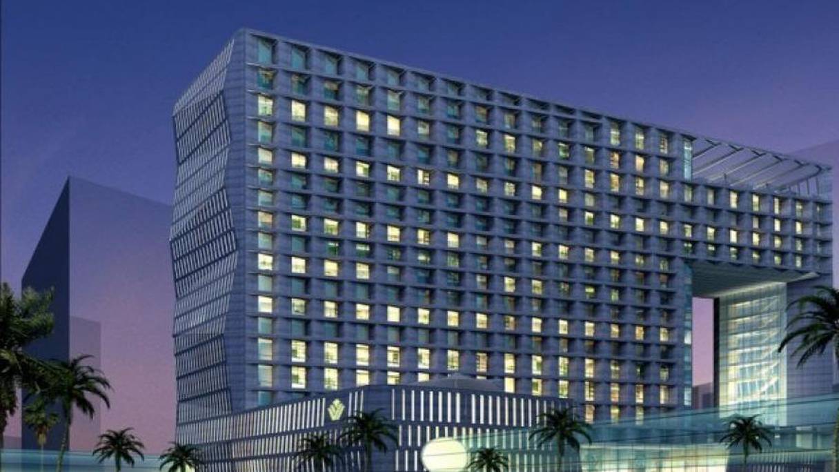 Hôtel Wyndham Addis, l'un des symboles du développement hôtelier éthiopien. 