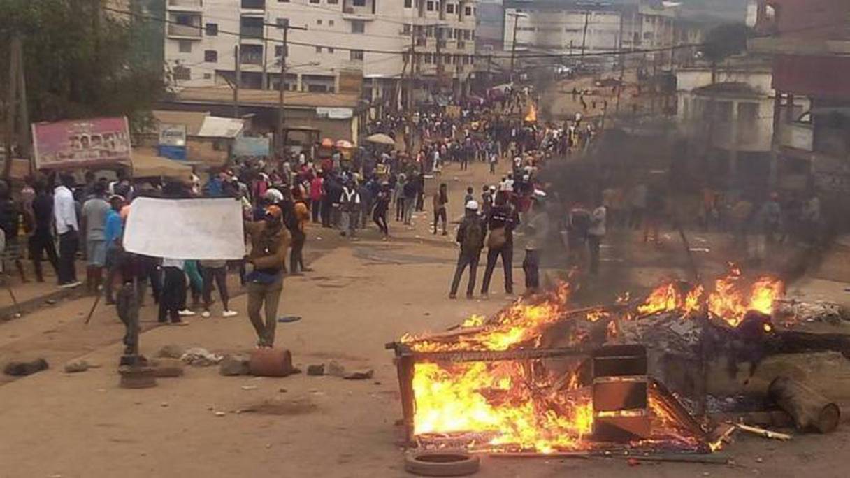 Violences dans les régions anglophones du Cameroun.