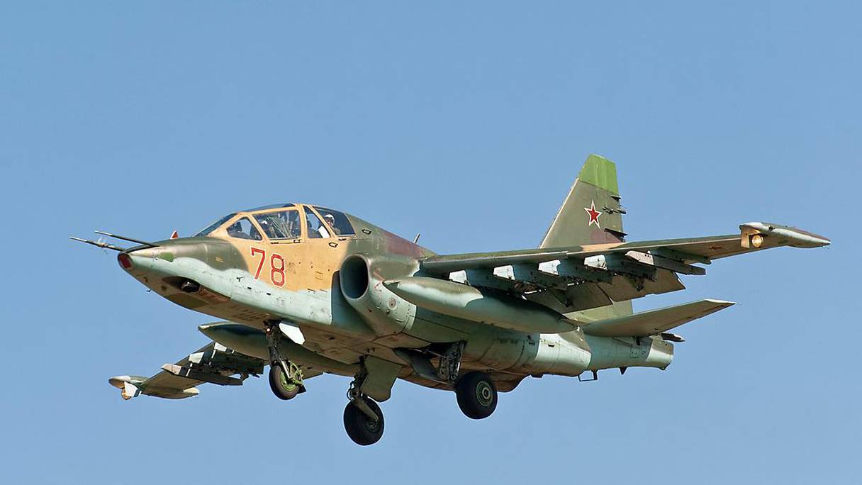 Les Sukhoï Frogfoot font partie de l'arsenal aérien éthiopien. 