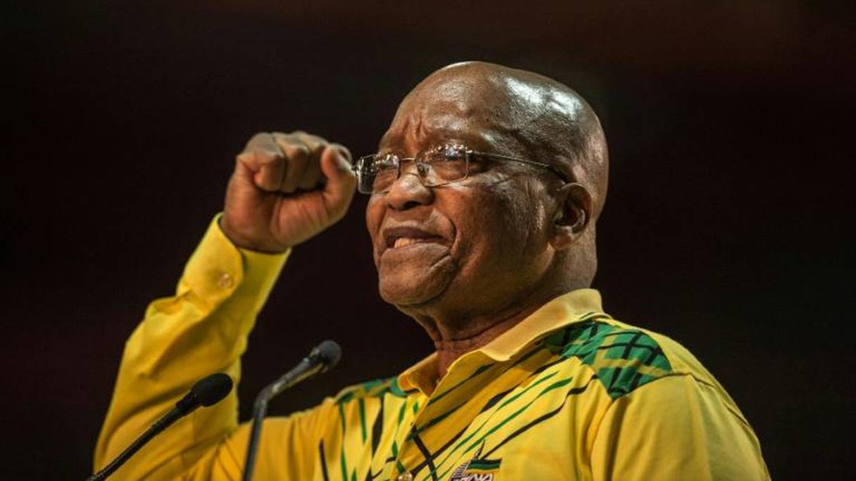 Jacob Zuma, président de l'Afrique du Sud.