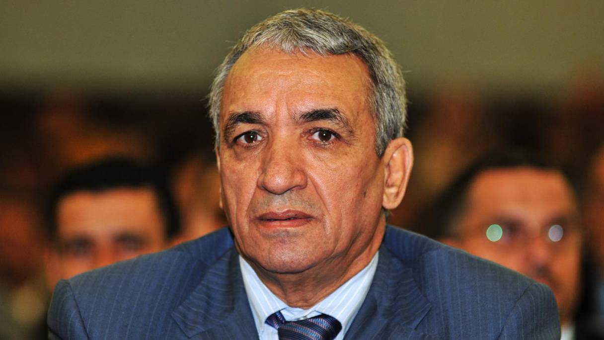 Moussa Benhamadi, ancien ministre algérien des Postes et télécommunications.