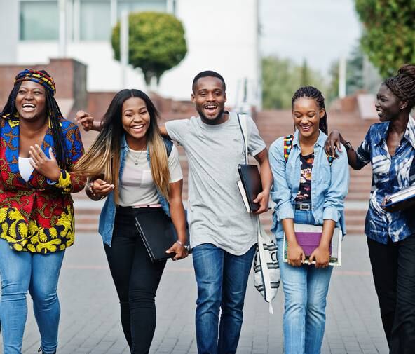 Des étudiants africains au Canada.